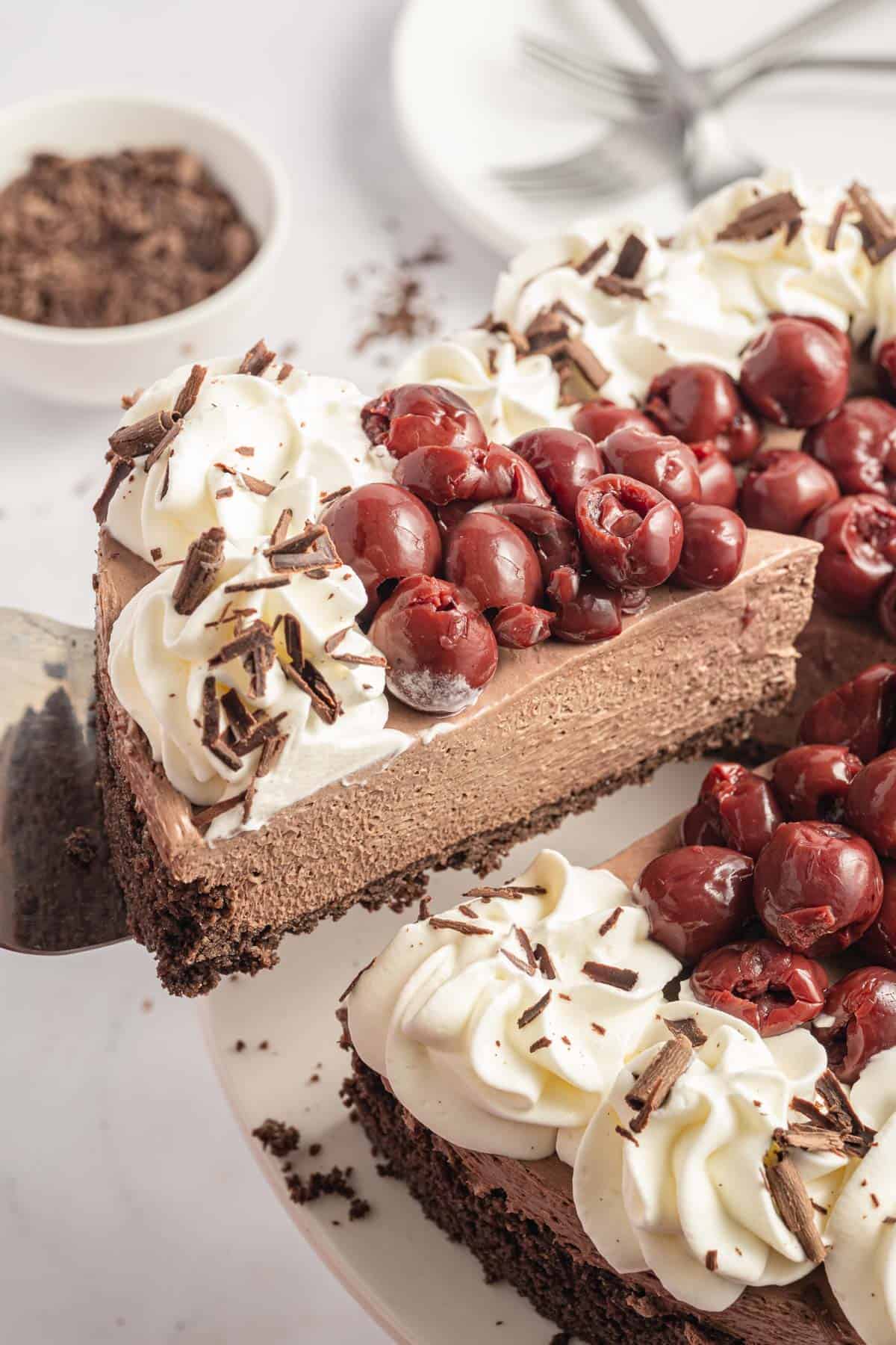 Black Forest Cheesecake (No Bake)