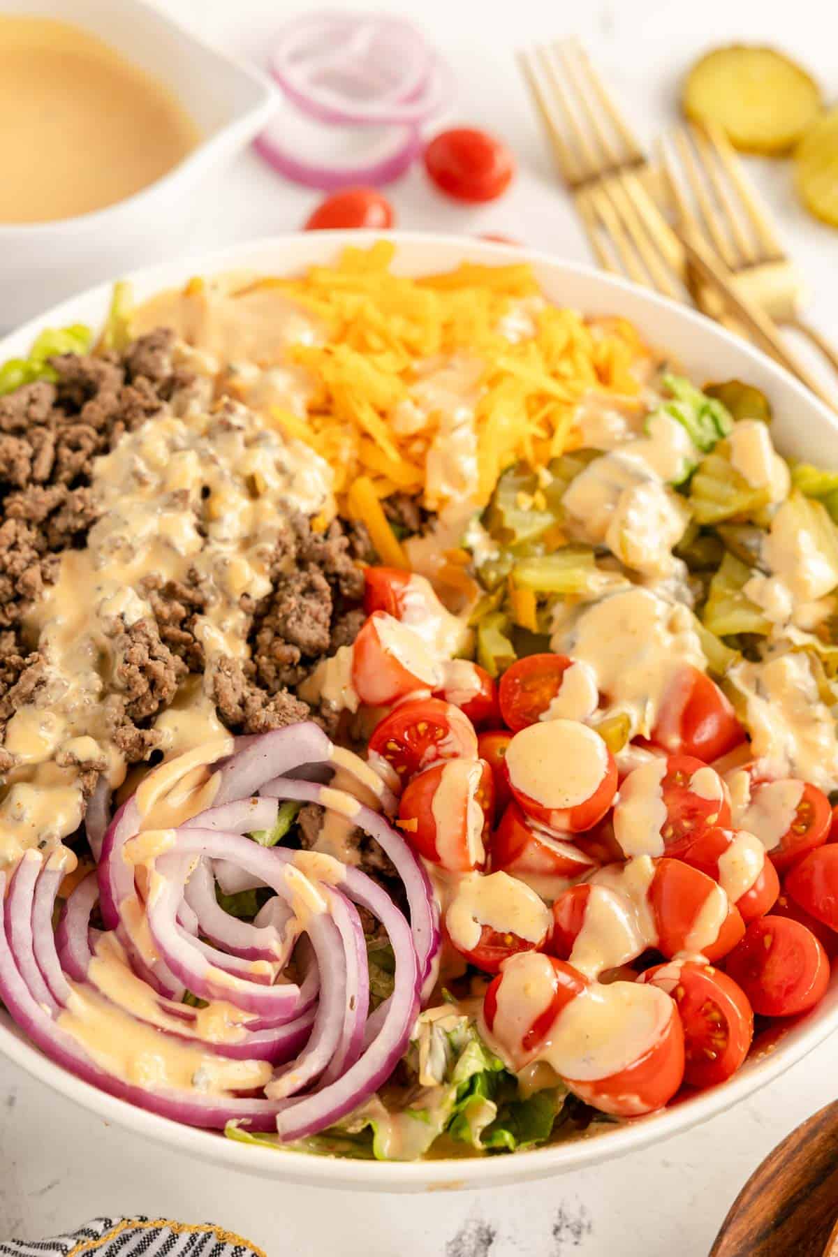 Cheeseburger Salad