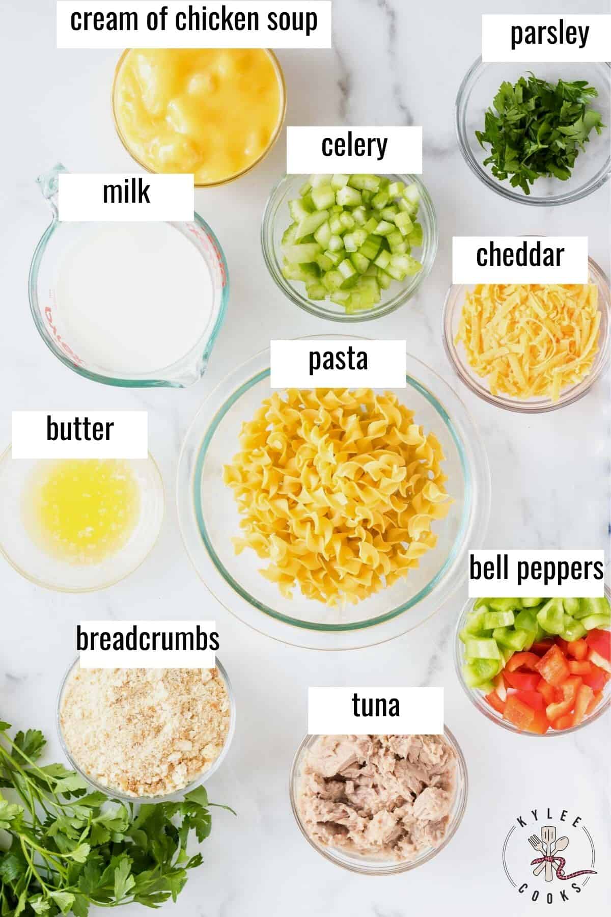 tuna noodle casserole ingredients