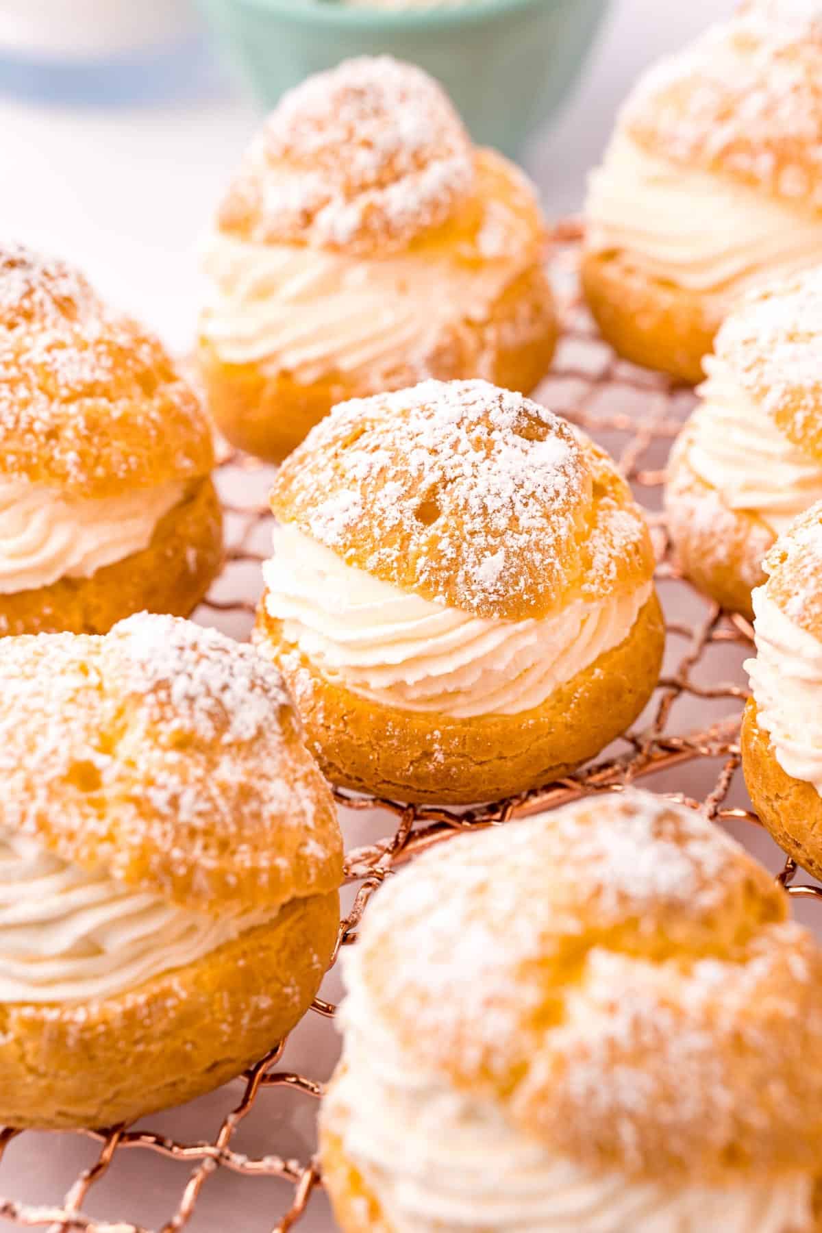 Easy Cream Puffs Recipe – Step by Step