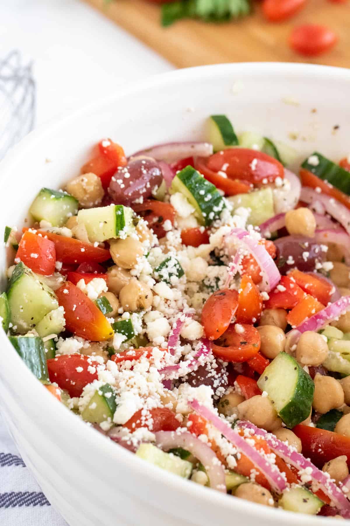 Greek Chickpea Salad