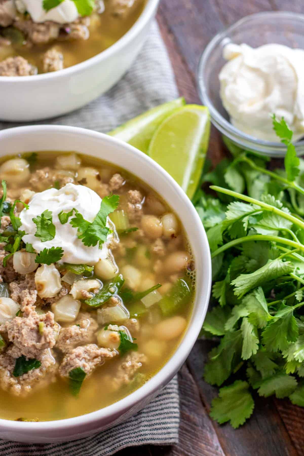 Green & White Turkey Chili