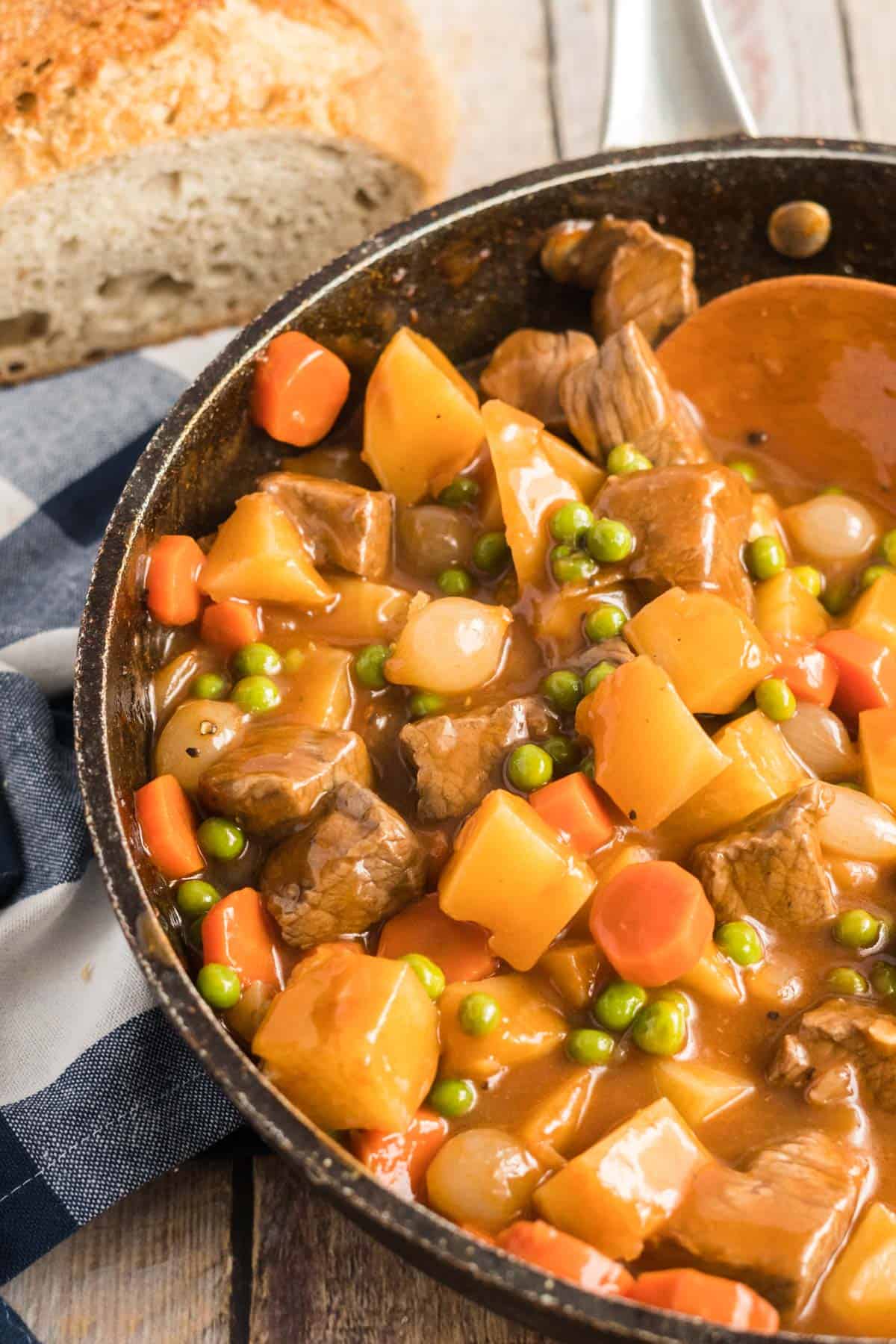 Stovetop Beef Stew (with Guinness)