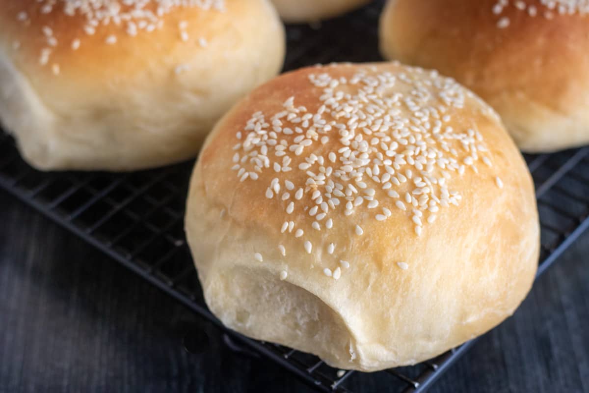 Homemade Hamburger Buns