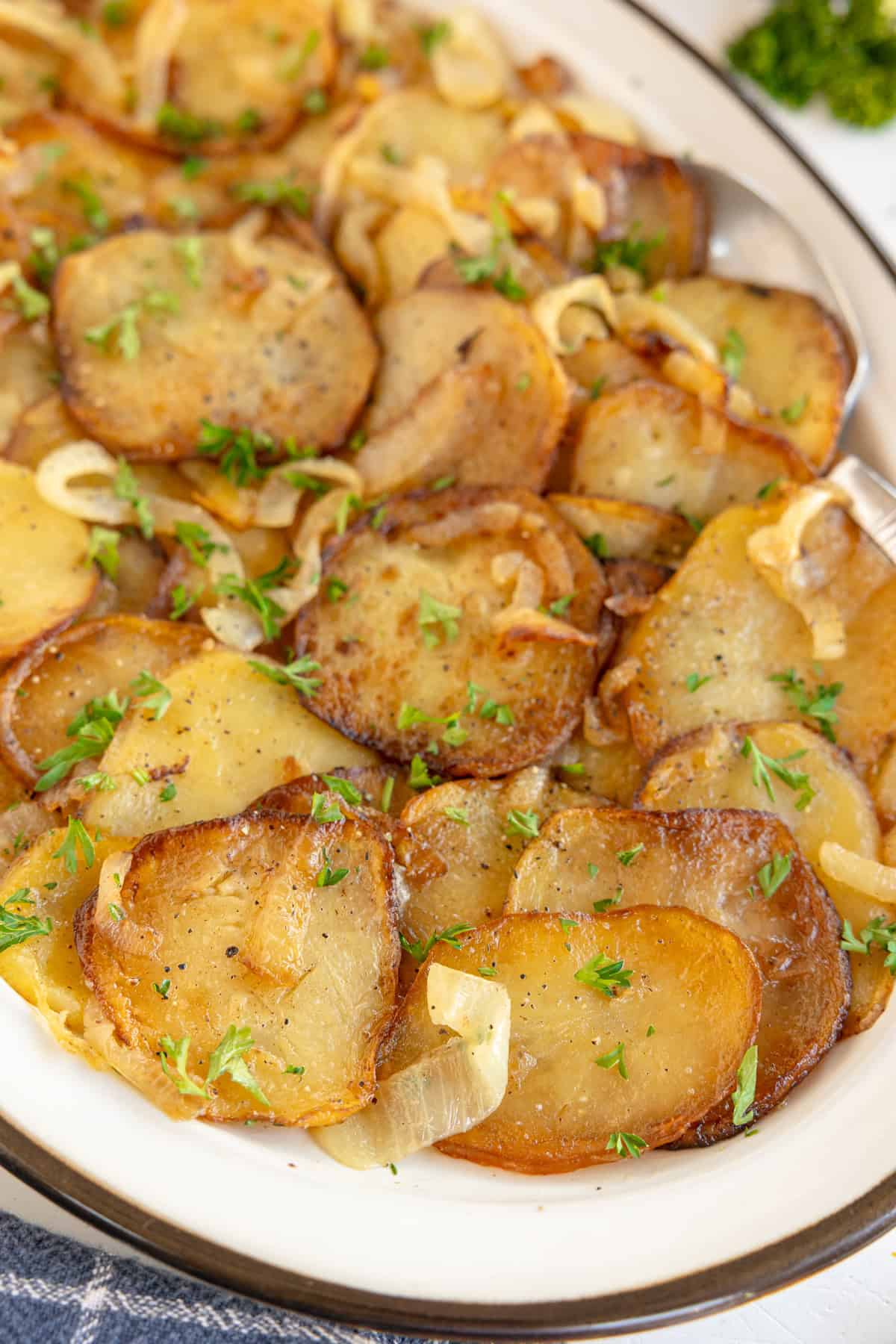 Lyonnaise Potatoes (Easy French Side Dish)