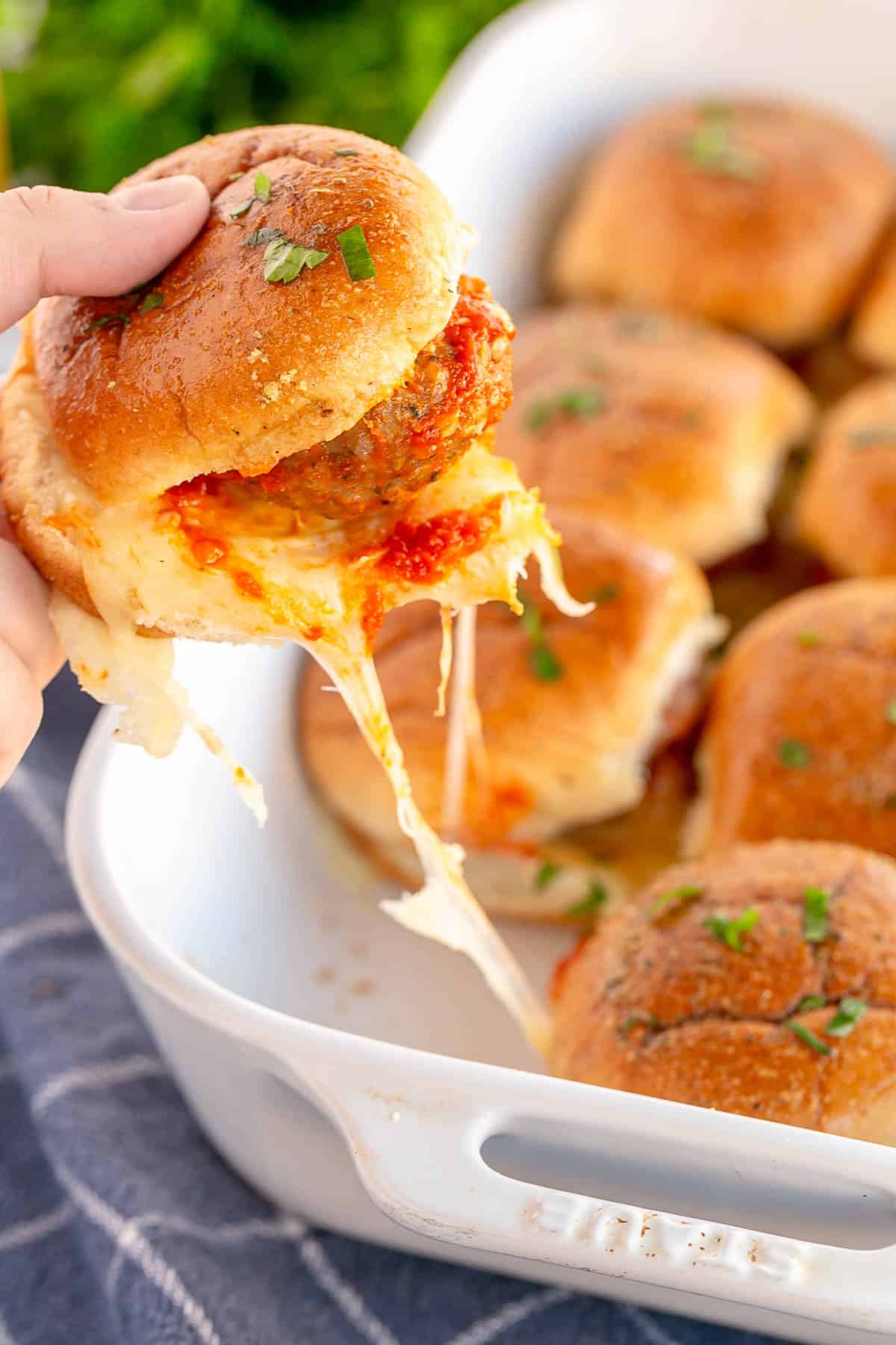 Easy Meatball Sliders Recipe
