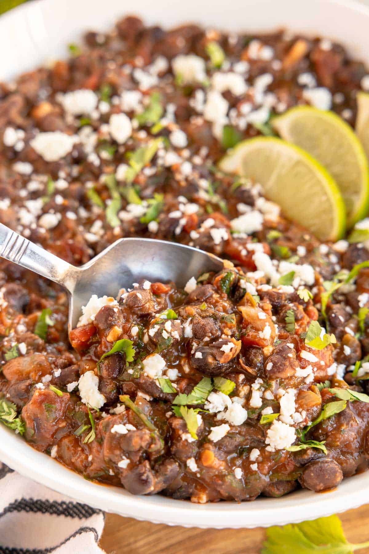 Easy Mexican Black Beans Recipe