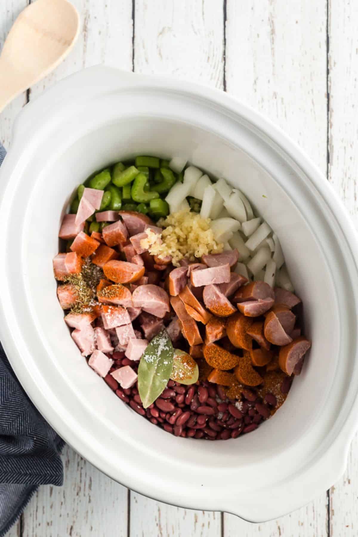Red Beans and Rice (a crockpot recipe)