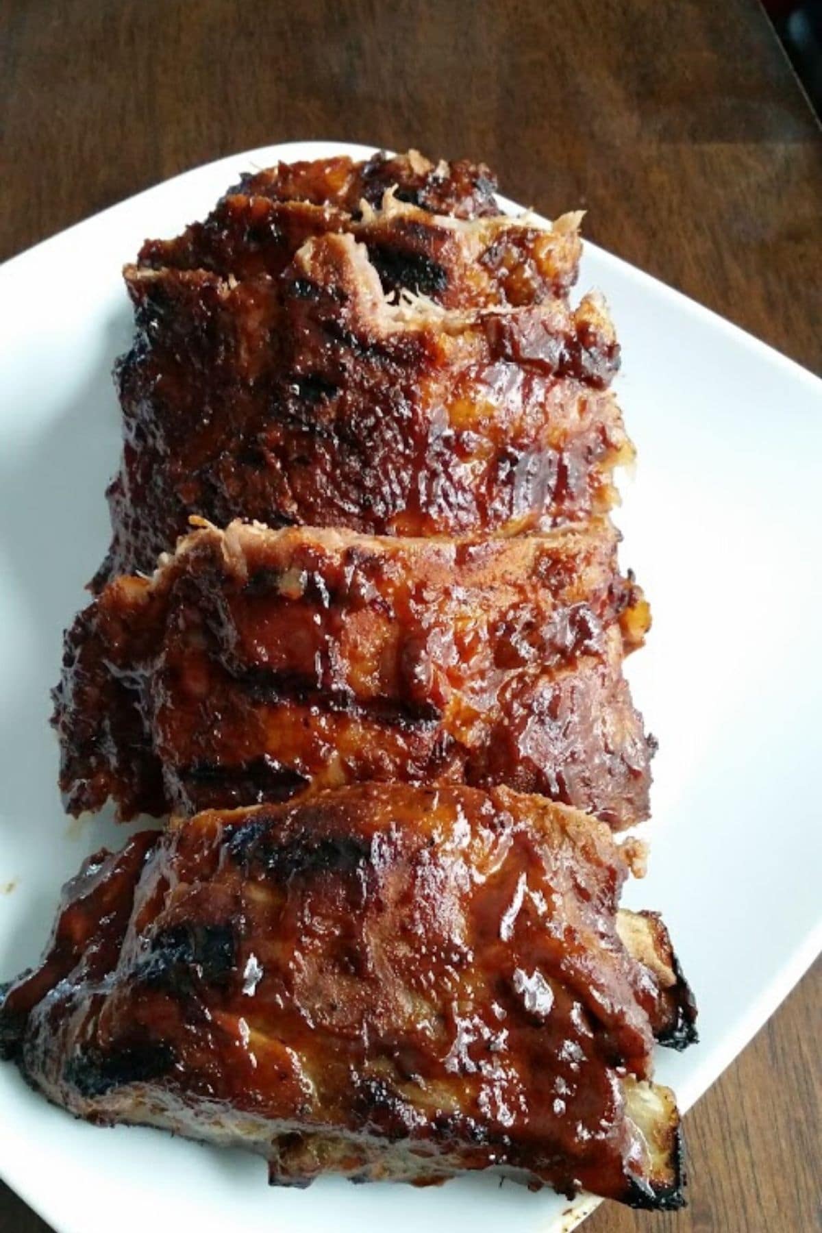 Sweet & Spicy BBQ Ribs (Oven Baked)