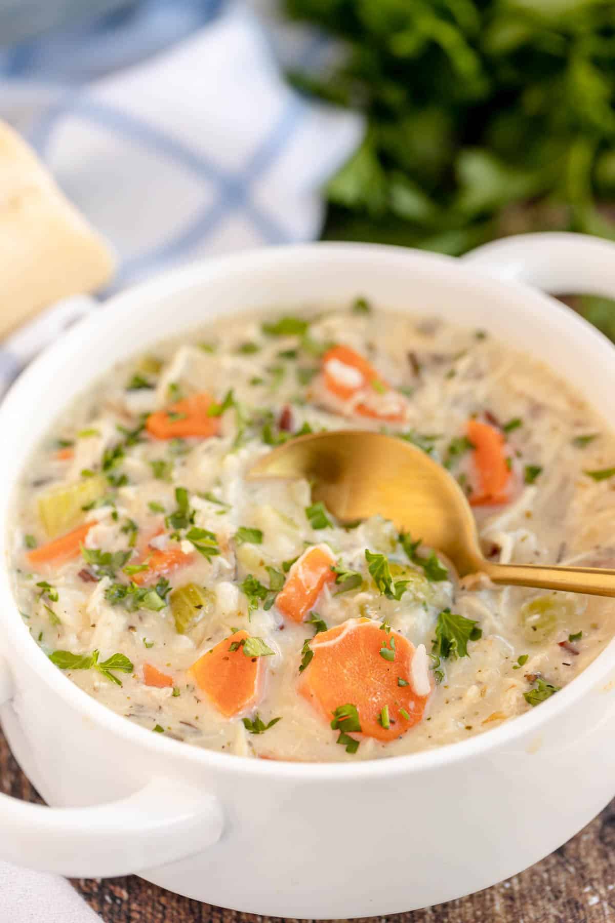 Turkey Rice Soup